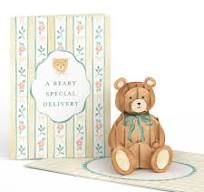 Love-Pop 3D Card - New Baby