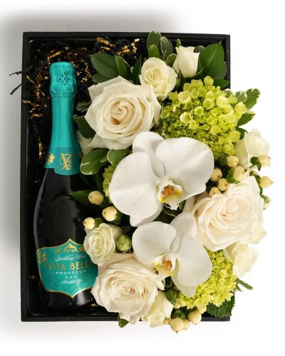 Flora Box White Vita Bella Prosecco
