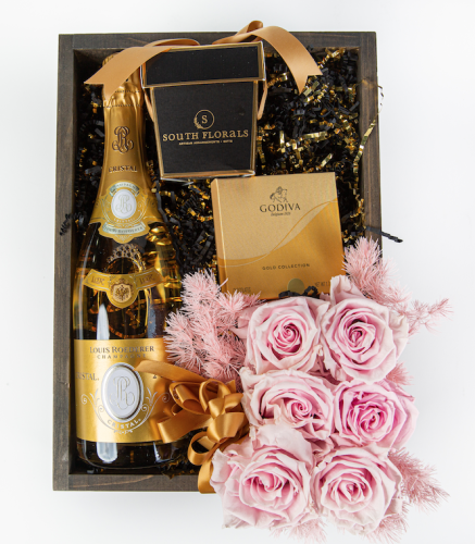 Louis Roederer Opulent Cristal Champagne Gift Box
